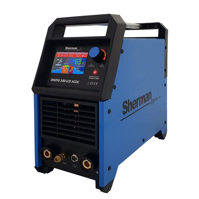 DIGITIG 200 LCD ACDC on digitaalselt juhitav keevitusseade, mis kasutab IGBT-tehnoloogiat. See on mõeldud konstruktsiooniteraste käsitsi alalis- ja vahelduvvool